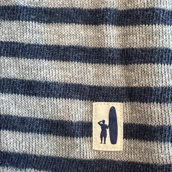 Johnnie-O striped lightweight striped henley - Picture 6 of 7